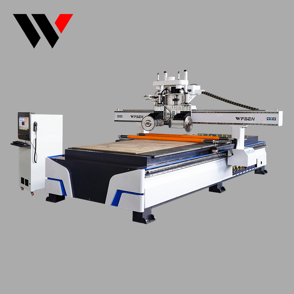 WFSEN atc cnc router with saw blade
